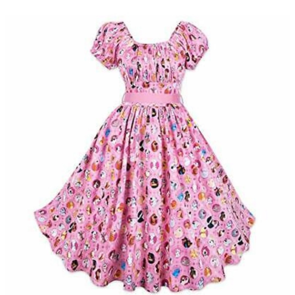 Pink Disney Dogs Dapper Dress